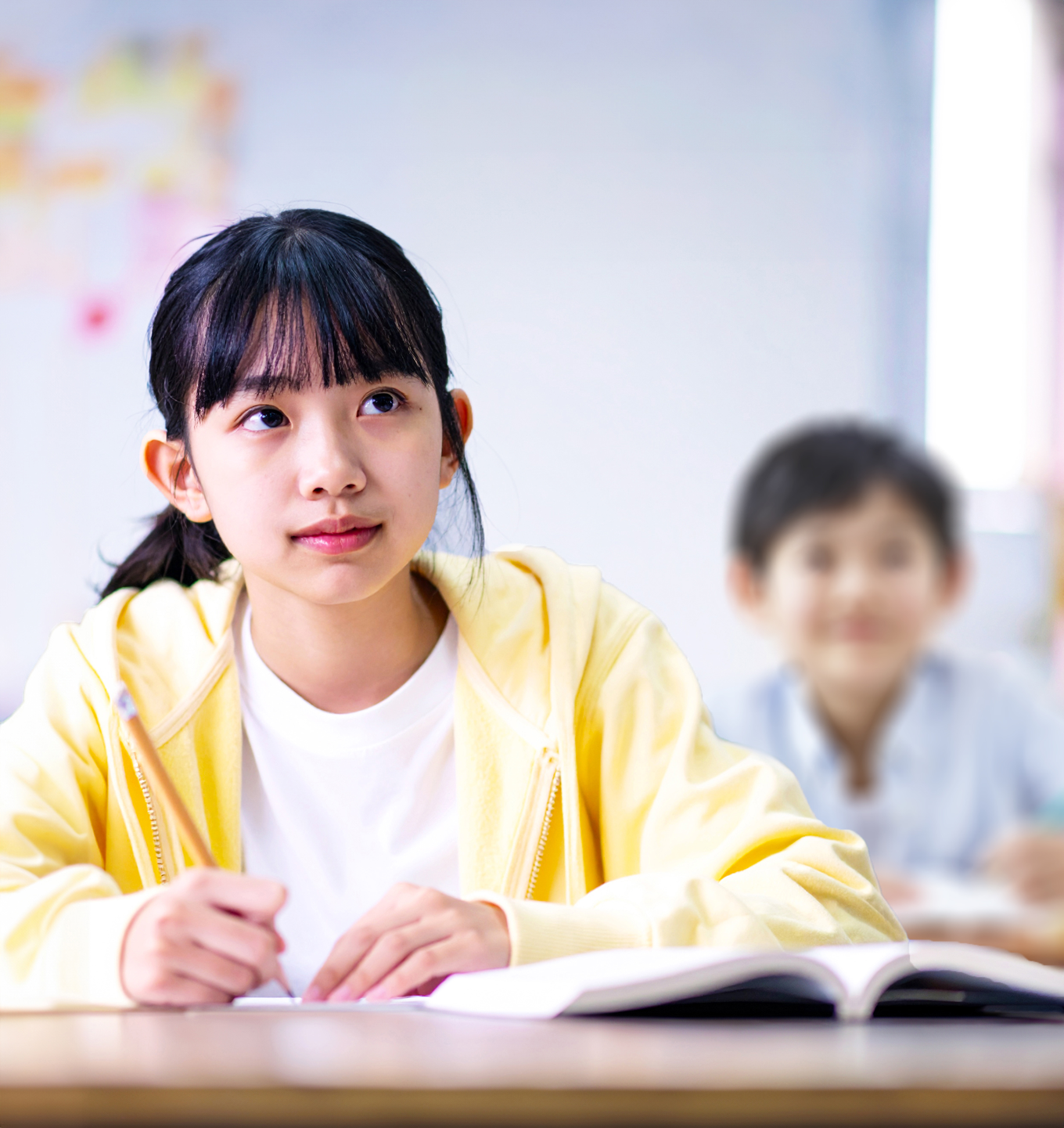 三進の初等部 学習風景